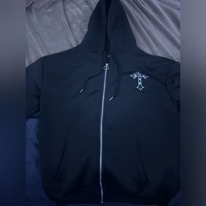 Black Graphic Hoodie